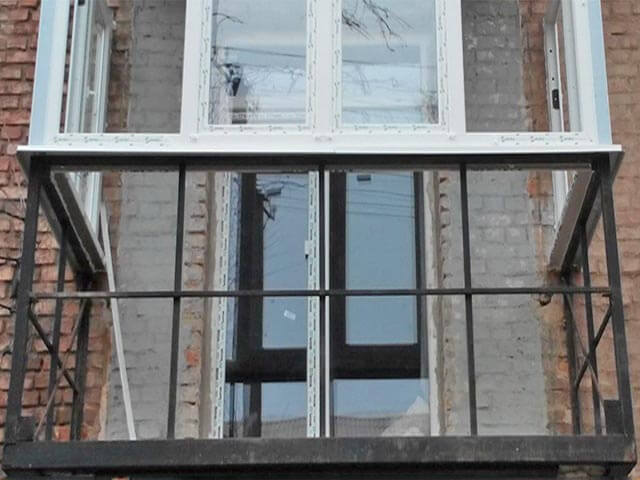 Разварка балкона без выноса